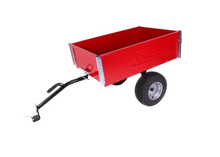 TRVMS Tractor Trailer – GALVANIZED+RED