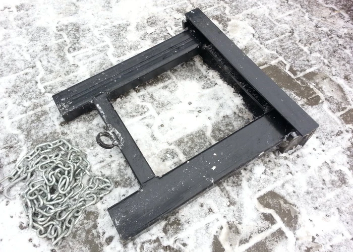 Adapter for fork lift truck 89x39 1,5t-3t