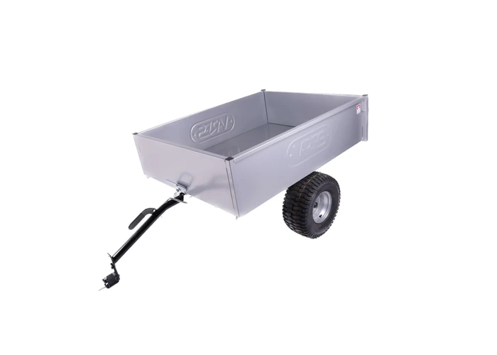 TR 220S Anhänger für Rasentraktor-SILBER