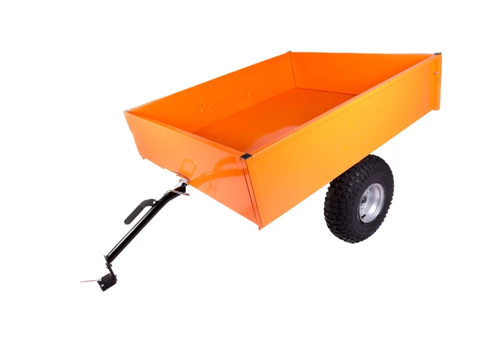 TR 350-7 Anhänger für Rasentraktor-ORANGE 