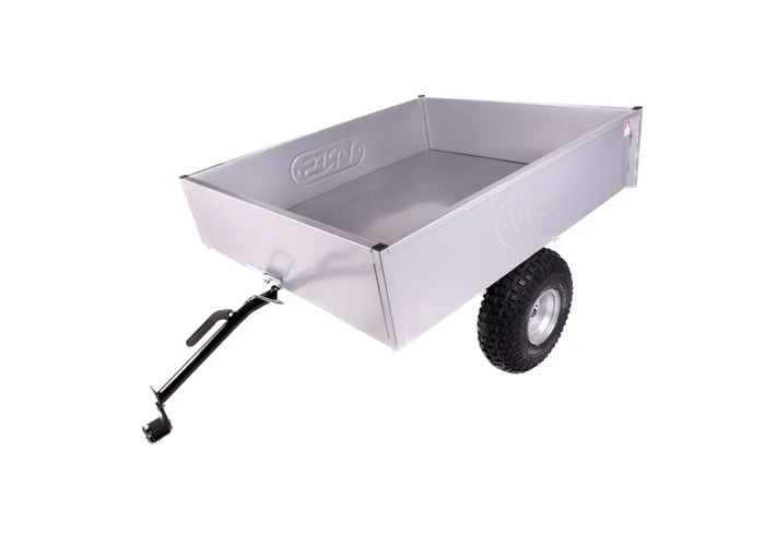 TR 350-7 Anhänger für Rasentraktor-SILBER